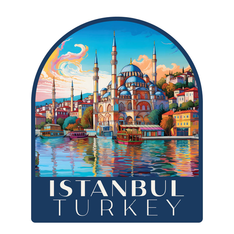 Istanbul Turkey A Souvenir Memories Durable Vinyl Decal Sticker
