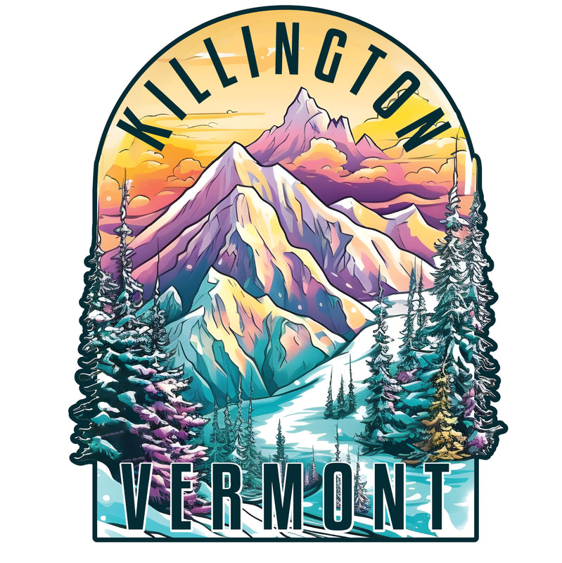 Killington Vermont B Souvenir Memories Durable Vinyl Decal Sticker