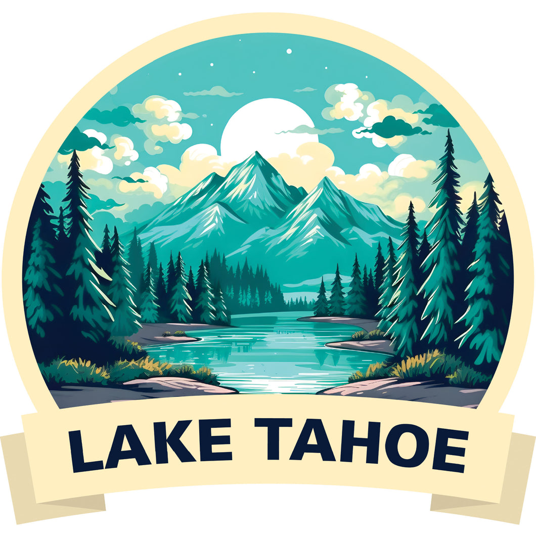 Lake Tahoe California A Souvenir Memories Durable Vinyl Decal Sticker