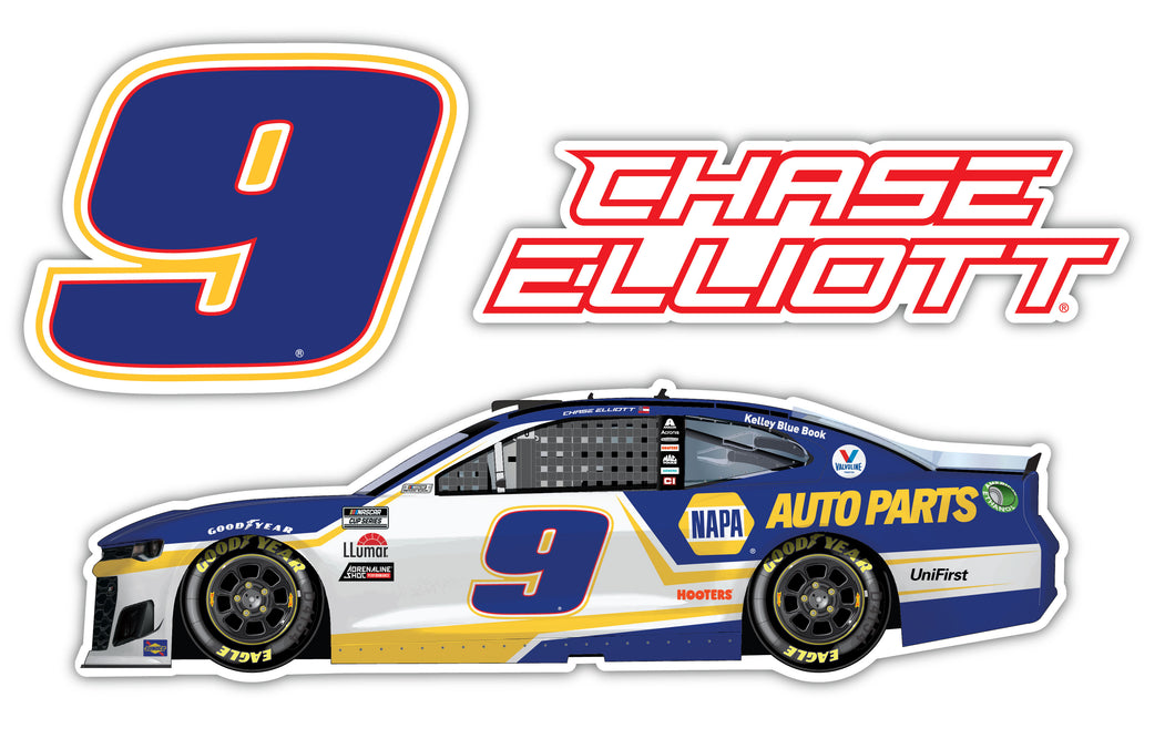 Chase Elliott NASCAR #9 Pack Laser Cut Decal New for 2021