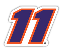 Load image into Gallery viewer, Denny Hamlin NASCAR #11 3 Pack Laser Cut Decal
