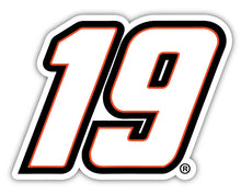 Load image into Gallery viewer, Martin Truex Jr. NASCAR #19 3 Pack Laser Cut Decal
