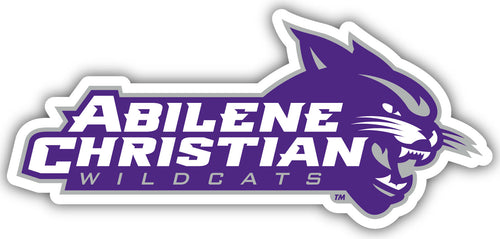 Abilene Christian University 4-Inch Wide NCAA Durable School Spirit Vinyl Decal Sticker