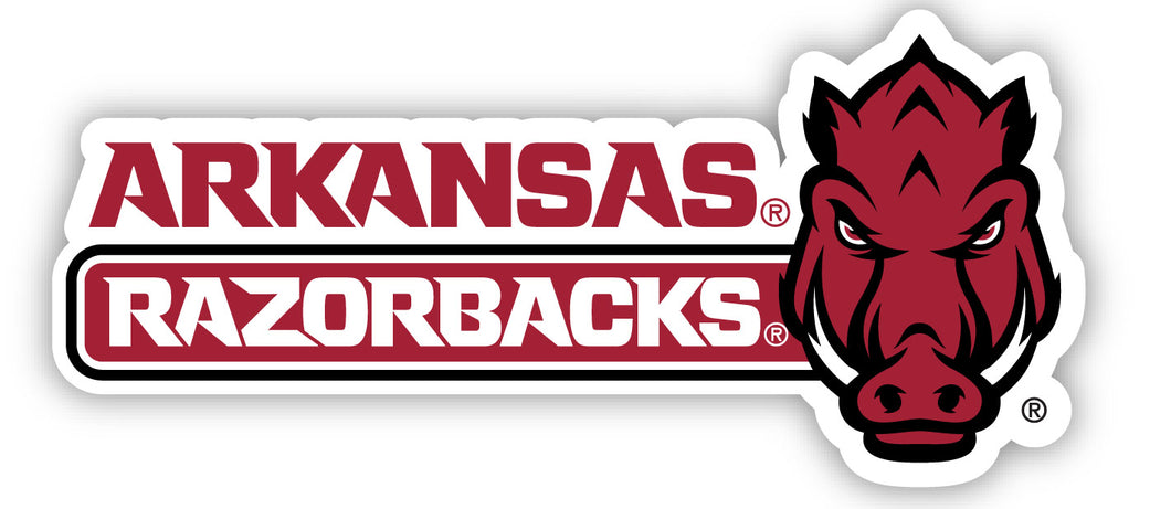 Arkansas Razorbacks 4-Inch Wide NCAA Durable School Spirit Vinyl Decal Sticker