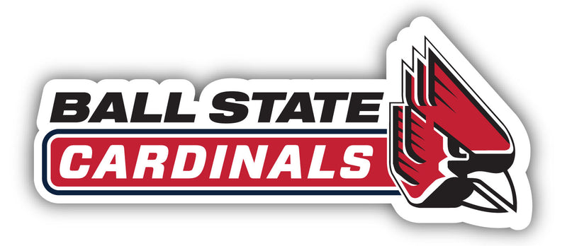 Ball State University 4-Inch Wide NCAA Durable School Spirit Vinyl Decal Sticker