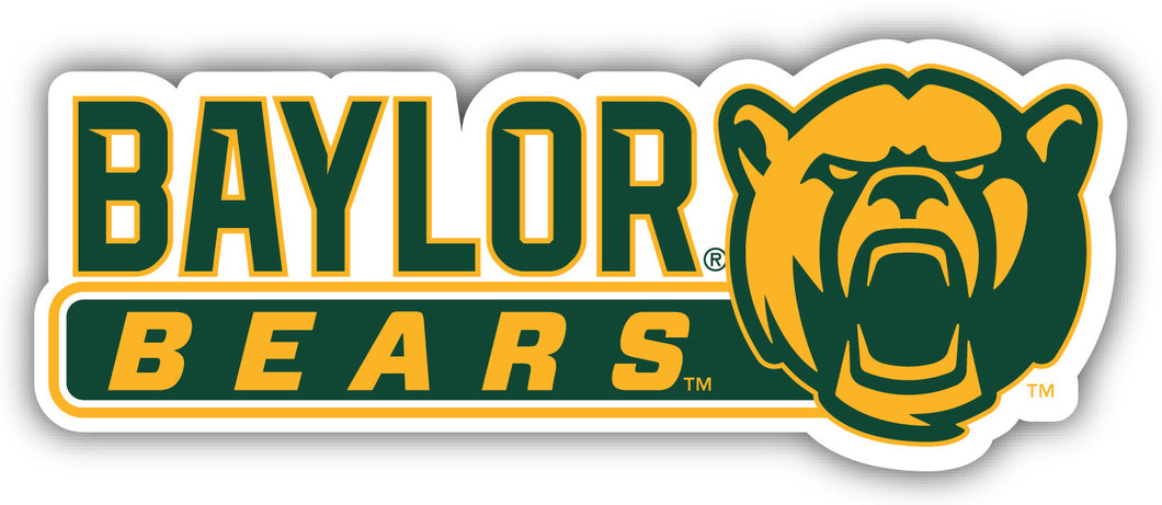Baylor Bears 4-Inch Wide NCAA Durable School Spirit Vinyl Decal Sticker