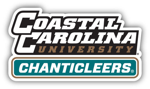 Coastal Carolina University 4-Inch Wide NCAA Durable School Spirit Vinyl Decal Sticker