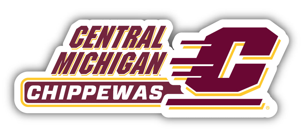 Central Michigan University 4-Inch Wide NCAA Durable School Spirit Vinyl Decal Sticker