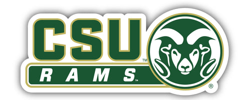 Colorado State Rams 4-Inch Wide NCAA Durable School Spirit Vinyl Decal Sticker