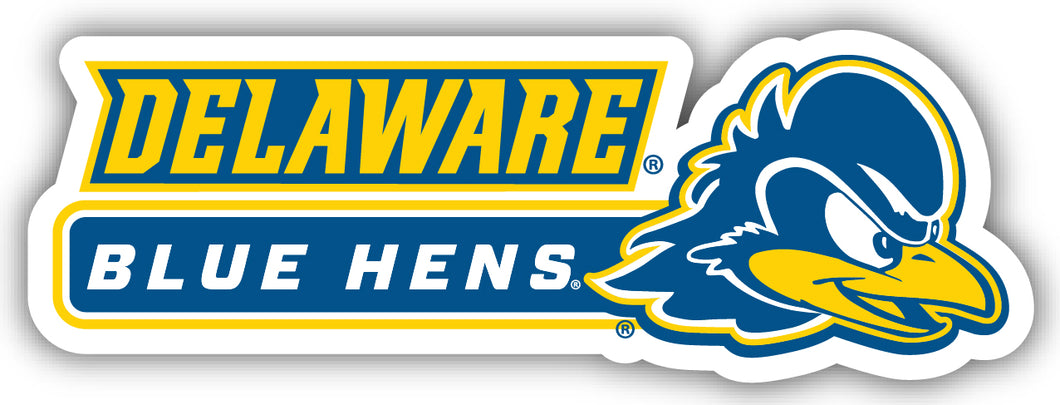 Delaware Blue Hens 4-Inch Wide NCAA Durable School Spirit Vinyl Decal Sticker