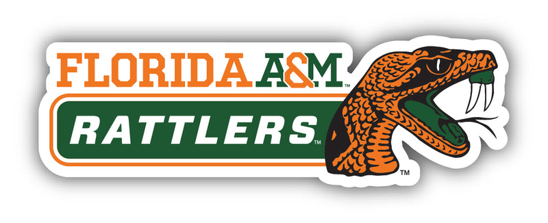 Florida A&M Rattlers 4-Inch Wide NCAA Durable School Spirit Vinyl Decal Sticker