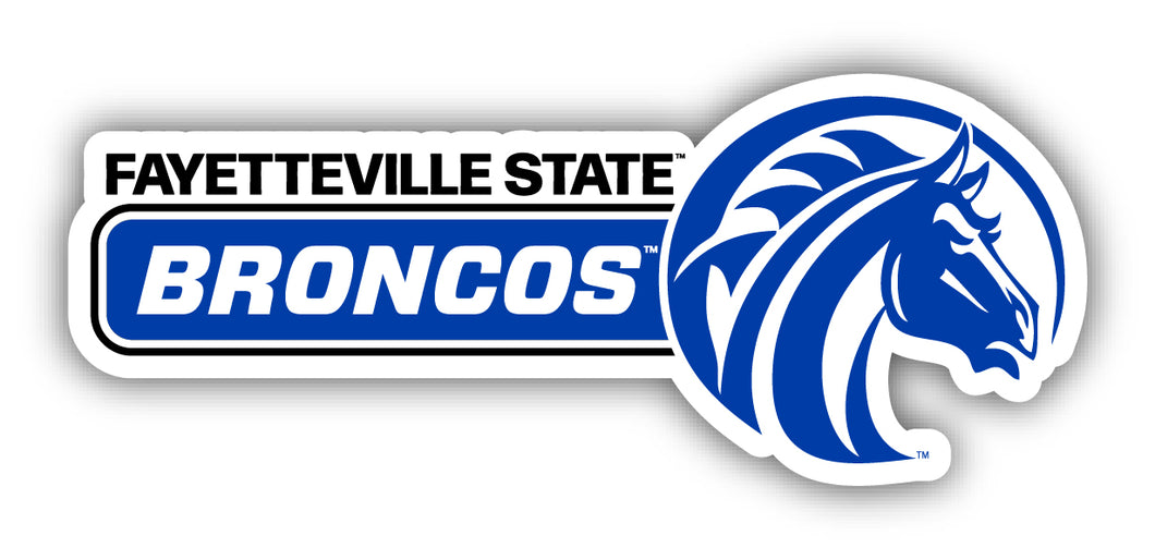 Fayetteville State University 4-Inch Wide NCAA Durable School Spirit Vinyl Decal Sticker