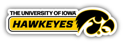 Iowa Hawkeyes 4-Inch Wide NCAA Durable School Spirit Vinyl Decal Sticker