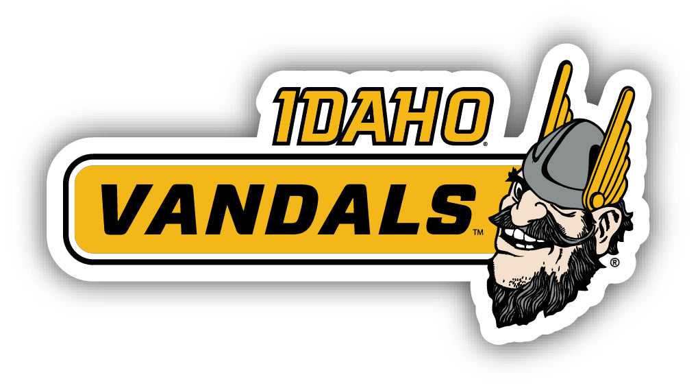 Idaho Vandals 4-Inch Wide NCAA Durable School Spirit Vinyl Decal Sticker
