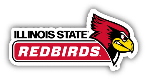 Illinois State Redbirds 4-Inch Wide NCAA Durable School Spirit Vinyl Decal Sticker