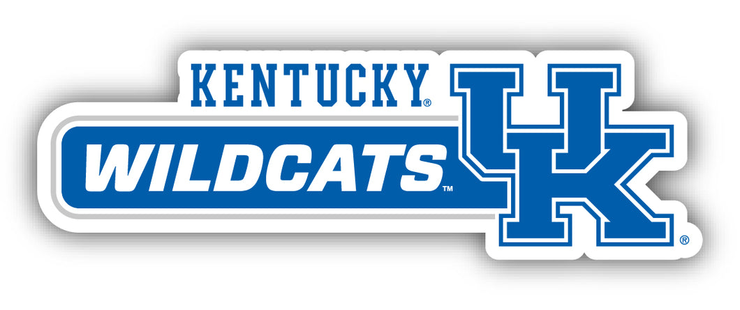 Kentucky Wildcats 4-Inch Wide NCAA Durable School Spirit Vinyl Decal Sticker