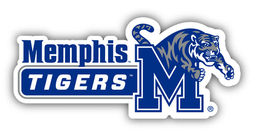 Memphis Tigers 4-Inch Wide NCAA Durable School Spirit Vinyl Decal Sticker