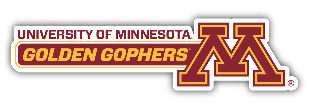 Minnesota Gophers 4-Inch Wide NCAA Durable School Spirit Vinyl Decal Sticker