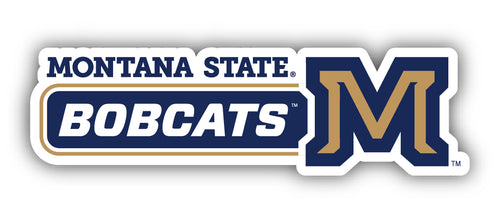 Montana State Bobcats 4-Inch Wide NCAA Durable School Spirit Vinyl Decal Sticker
