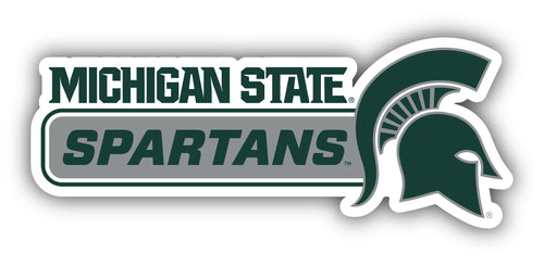Michigan State Spartans 4-Inch Wide NCAA Durable School Spirit Vinyl Decal Sticker