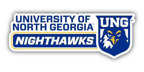 North Georgia Nighhawks 4-Inch Wide NCAA Durable School Spirit Vinyl Decal Sticker
