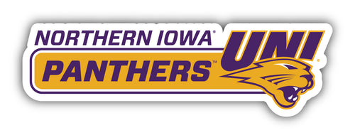 Northern Iowa Panthers 4-Inch Wide NCAA Durable School Spirit Vinyl Decal Sticker