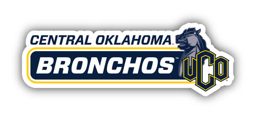 University of Central Oklahoma Bronchos 4-Inch Wide NCAA Durable School Spirit Vinyl Decal Sticker