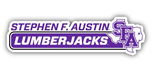 Stephen F. Austin State University 4-Inch Wide NCAA Durable School Spirit Vinyl Decal Sticker