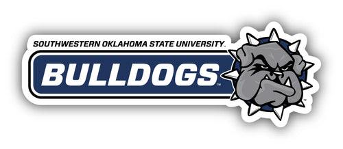 Southwestern Oklahoma State University 4-Inch Wide NCAA Durable School Spirit Vinyl Decal Sticker