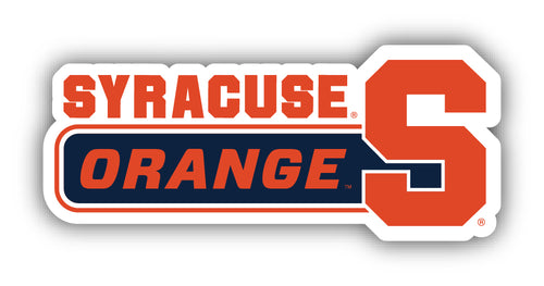 Syracuse Orange 4-Inch Wide NCAA Durable School Spirit Vinyl Decal Sticker