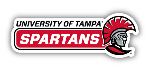 University of Tampa Spartans 4-Inch Wide NCAA Durable School Spirit Vinyl Decal Sticker