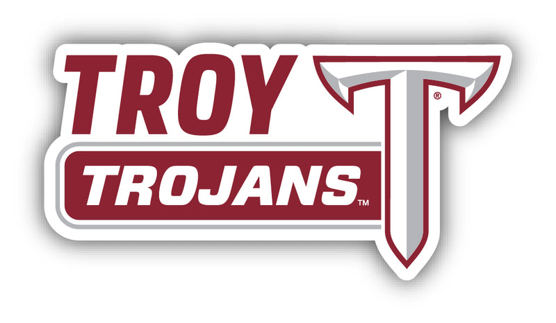Troy University 4-Inch Wide NCAA Durable School Spirit Vinyl Decal Sticker
