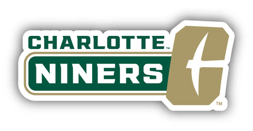 North Carolina Charlotte Forty-Niners 4-Inch Wide NCAA Durable School Spirit Vinyl Decal Sticker