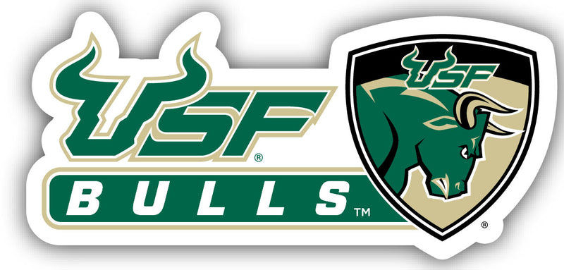 South Florida Bulls 4-Inch Wide NCAA Durable School Spirit Vinyl Decal Sticker