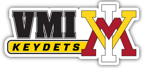 VMI Keydets 4-Inch Wide NCAA Durable School Spirit Vinyl Decal Sticker