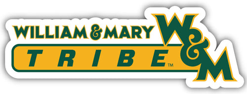William and Mary 4-Inch Wide NCAA Durable School Spirit Vinyl Decal Sticker