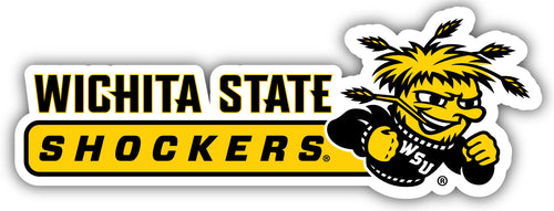Wichita State Shockers 4-Inch Wide NCAA Durable School Spirit Vinyl Decal Sticker