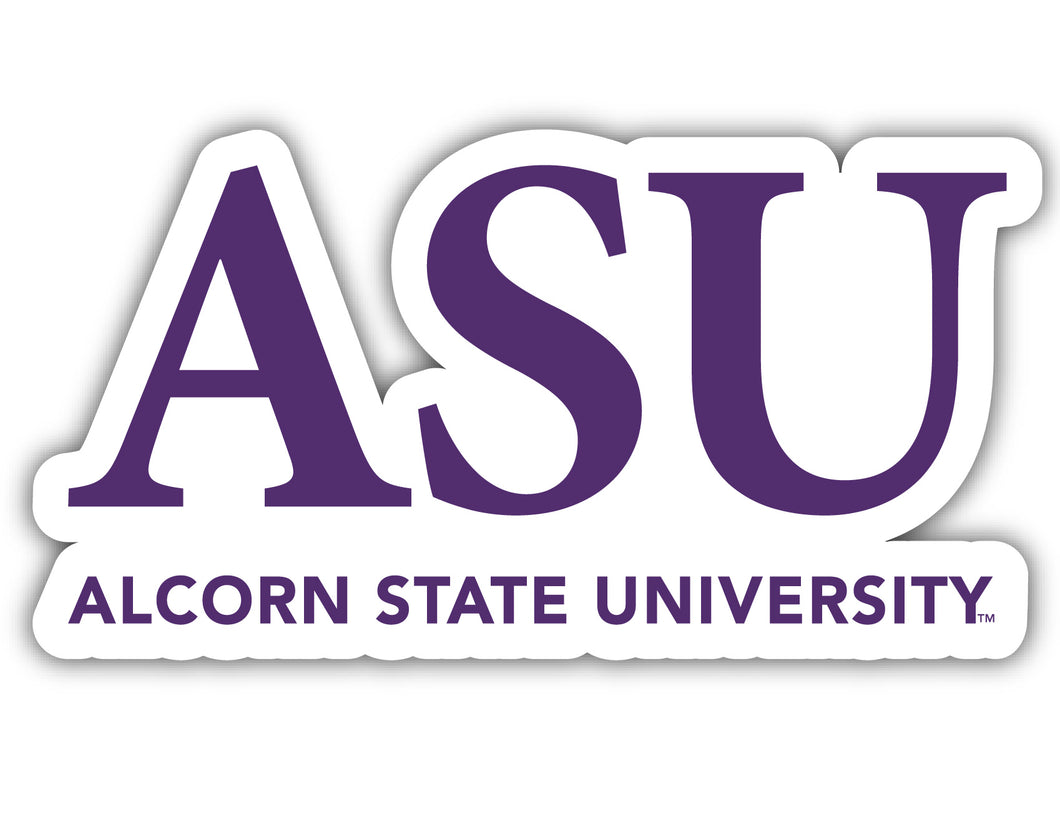 Alcorn State Braves 4-Inch Elegant School Logo NCAA Vinyl Decal Sticker for Fans, Students, and Alumni