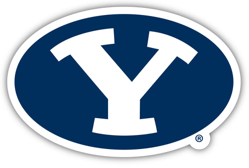 Brigham Young Cougars 2-Inch on one of its sides NCAA Durable School Spirit Vinyl Decal Sticker