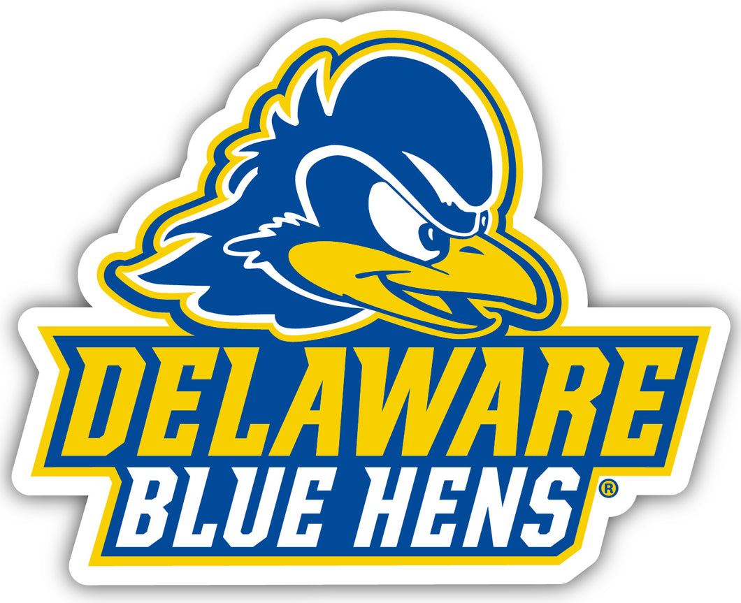 Delaware Blue Hens 12-Inch on one of its sides NCAA Durable School Spirit Vinyl Decal Sticker
