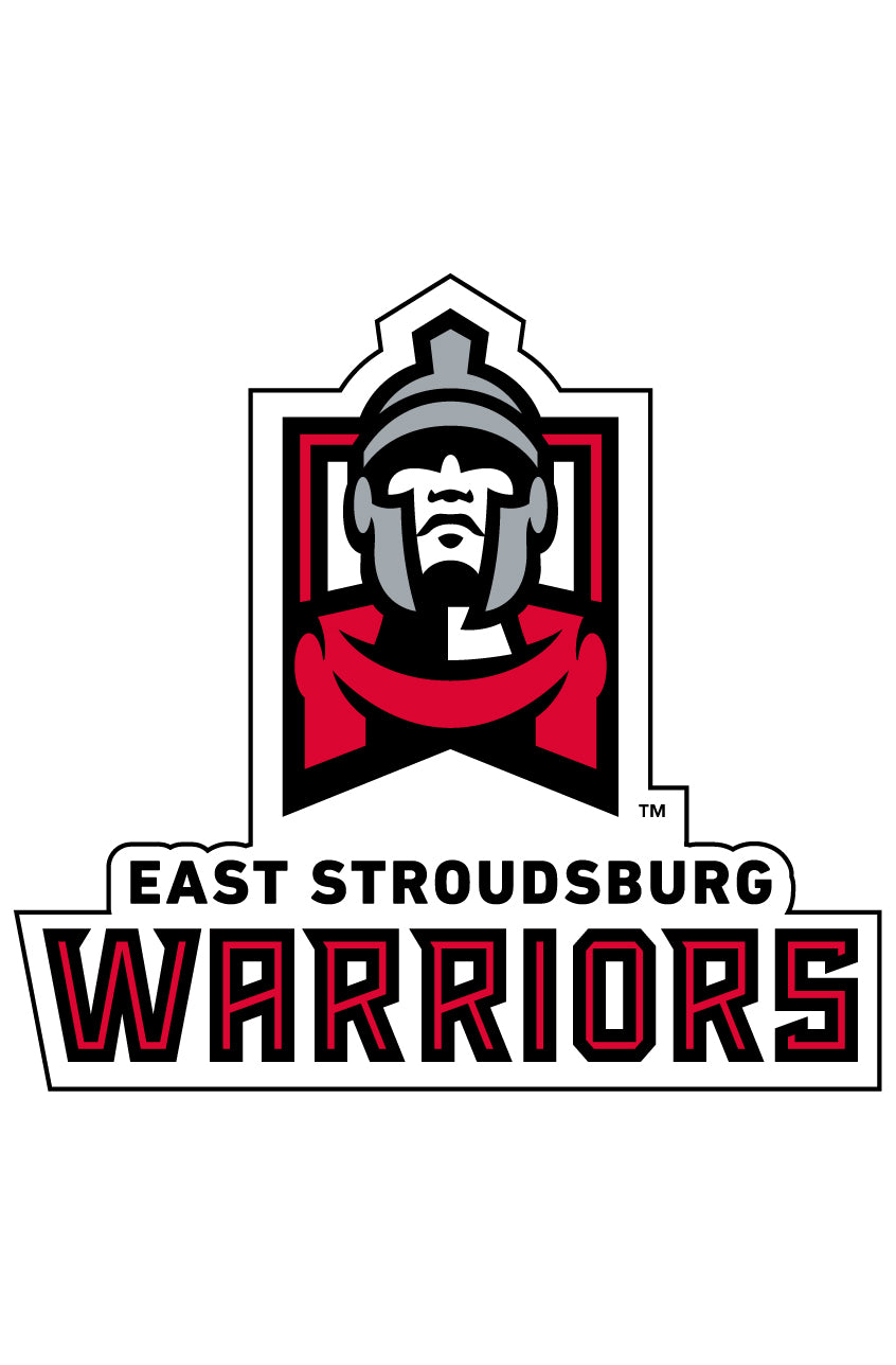 East Stroudsburg University 4-Inch State Shape NCAA Vinyl Decal Sticker for Fans, Students, and Alumni