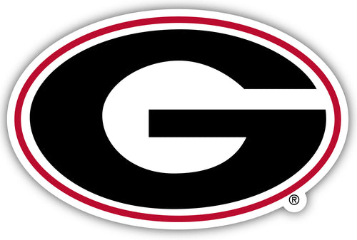 Georgia Bulldogs 12-Inch on one of its sides NCAA Durable School Spirit Vinyl Decal Sticker