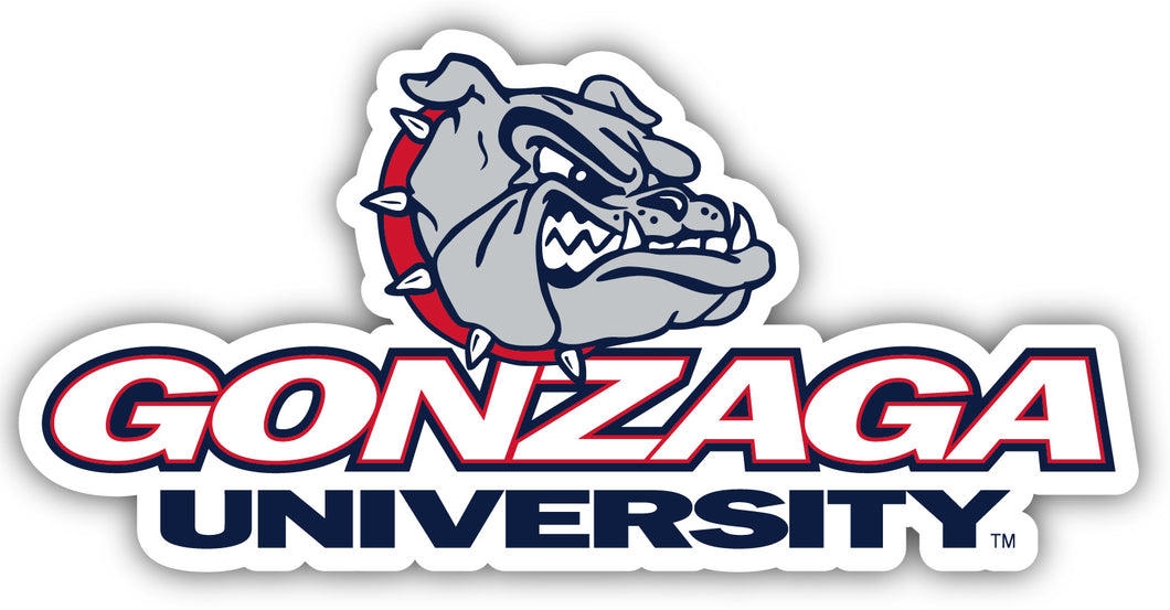 Gonzaga Bulldogs 2-Inch on one of its sides NCAA Durable School Spirit Vinyl Decal Sticker