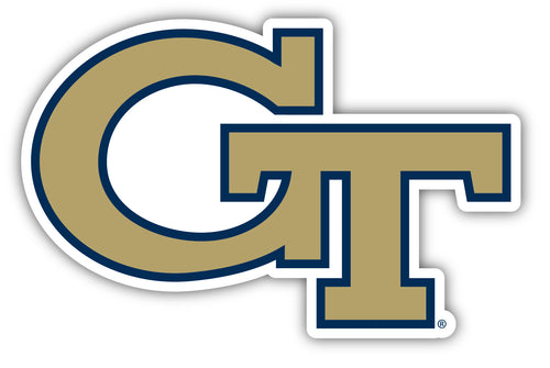 Georgia Tech Yellow Jackets 10-Inch on one of its sides NCAA Durable School Spirit Vinyl Decal Sticker