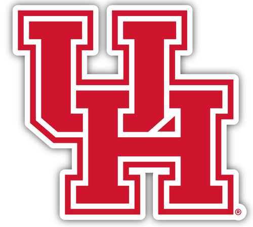 University of Houston 10-Inch on one of its sides NCAA Durable School Spirit Vinyl Decal Sticker