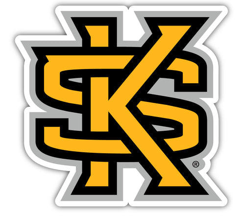 Kennesaw State University 4-Inch Elegant School Logo NCAA Vinyl Decal Sticker for Fans, Students, and Alumni