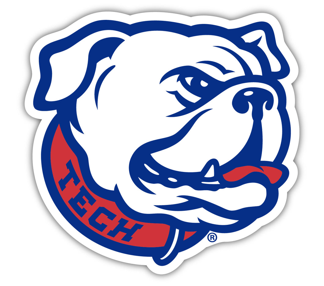 Louisiana Tech Bulldogs 4-Inch Elegant School Logo NCAA Vinyl Decal Sticker for Fans, Students, and Alumni