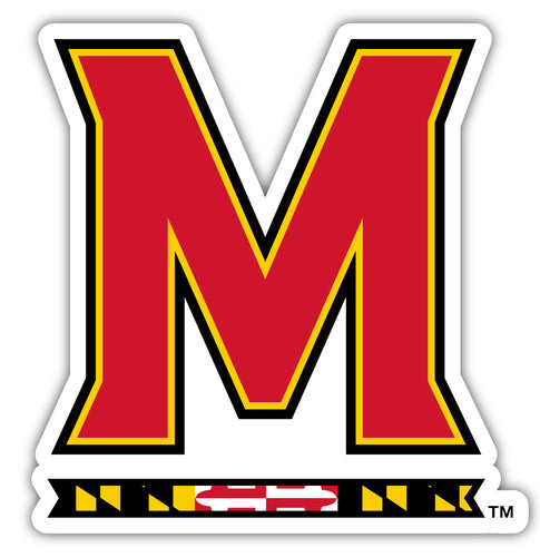 Maryland Terrapins 2-Inch on one of its sides NCAA Durable School Spirit Vinyl Decal Sticker