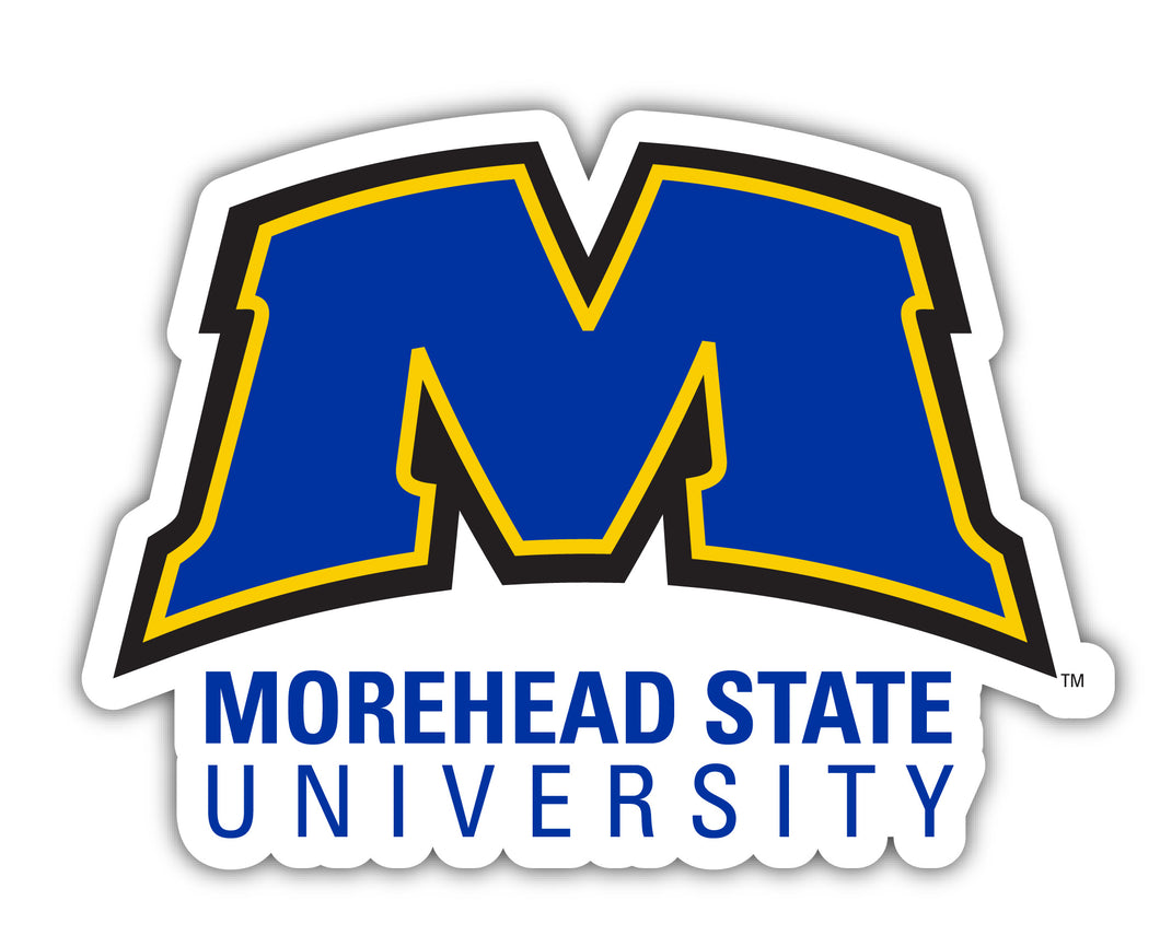 Morehead State University 10-Inch on one of its sides NCAA Durable School Spirit Vinyl Decal Sticker