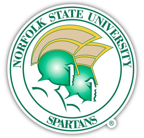 Norfolk State University 4-Inch Elegant School Logo NCAA Vinyl Decal Sticker for Fans, Students, and Alumni